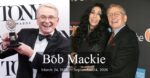 Bob Mackie with a Tony in 2019 and with Cher in 2018