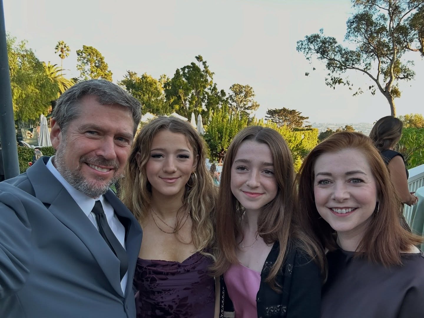 Alyson Hannigan and Alexis Denisof's family via Instagram
