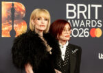 Kelly Osbourne and Sharon Osbourne at the Brit Awards 2-26-26