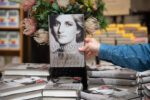 Swan Song on display in a book shop in London