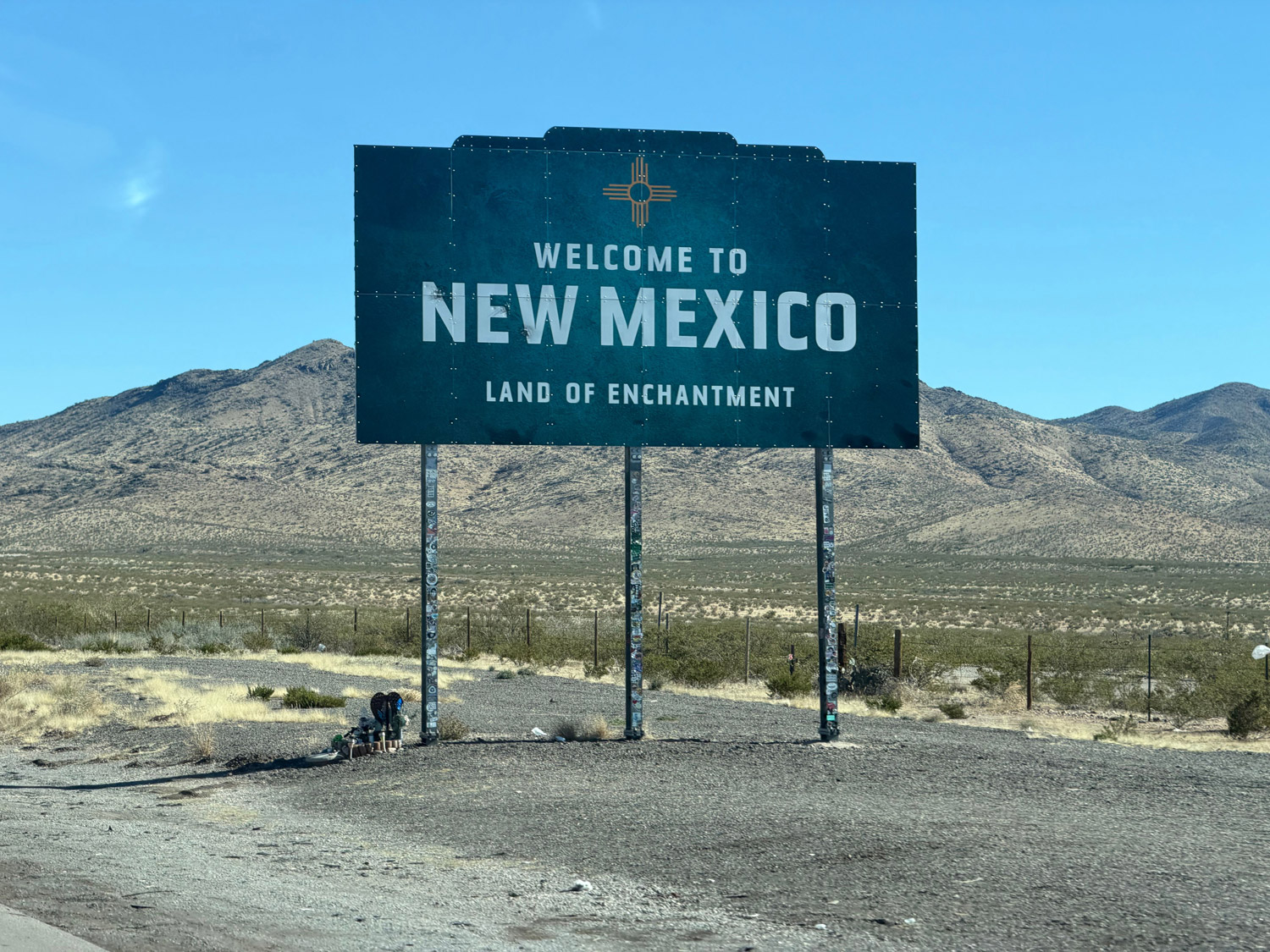 Welcome to New Mexico Land of Enchantment sign, credit B. Kane on Pexels