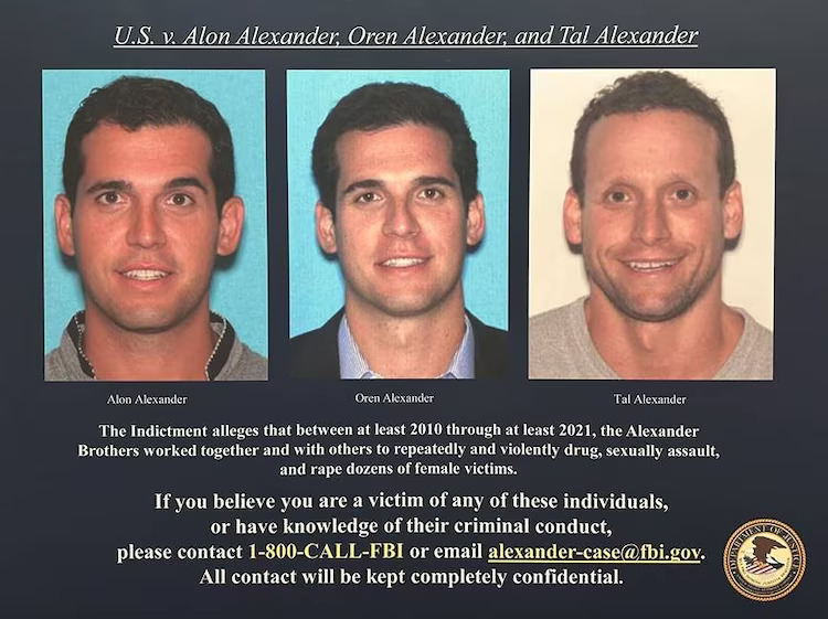 Poster of the brothers released by the United States Department of Justice