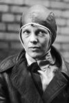 Earhart prior to her transatlantic crossing of June 17, 1928