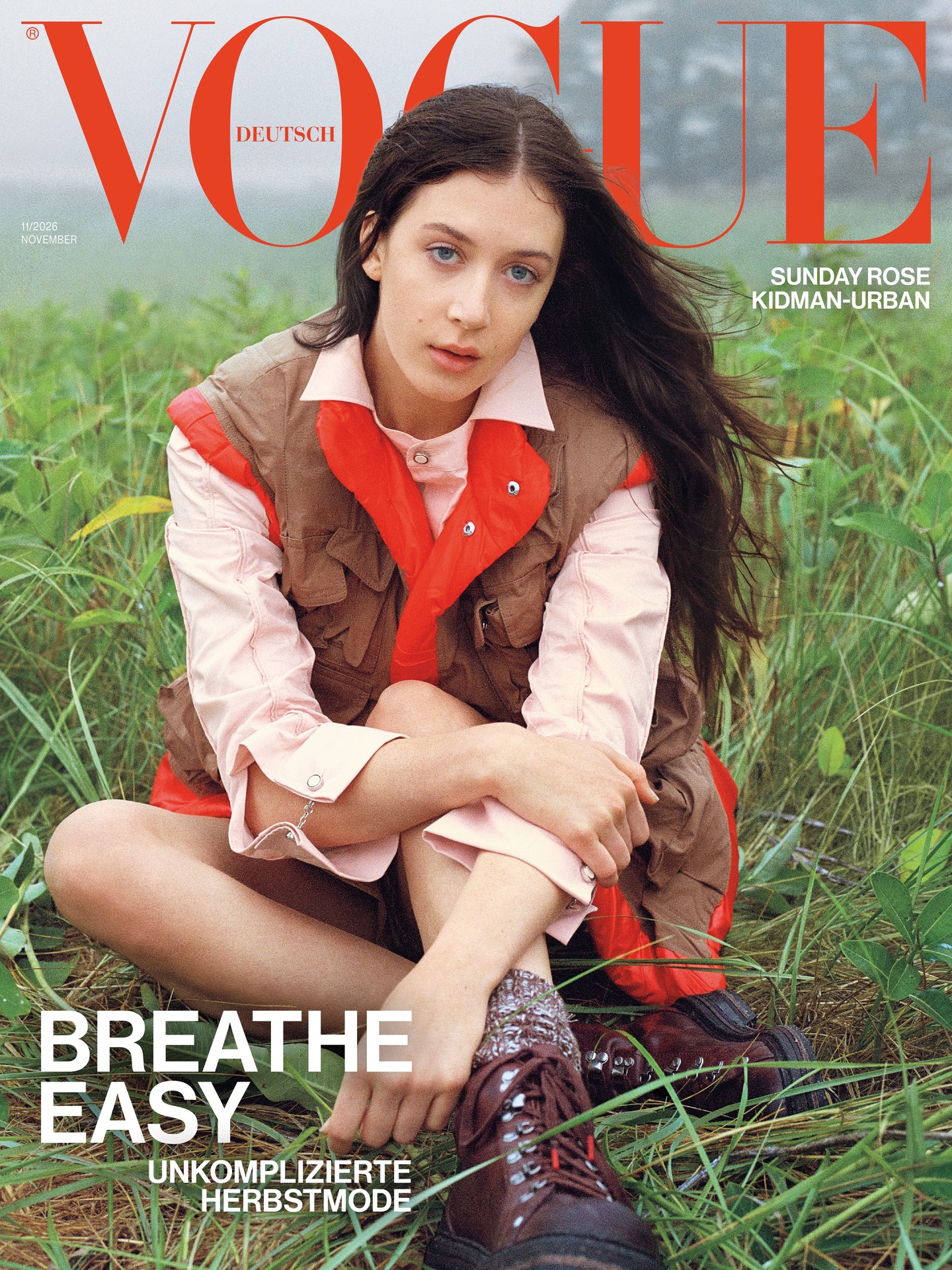 Sunday Rose Urban covers Vogue Germany