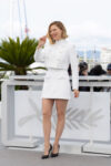 Léa Seydoux poses during the "L'Inconnue" (The Unknown) photocall at the 79th annual Cannes Film Festival at Palais des Festivals on May 19, 2026 in Cannes, France