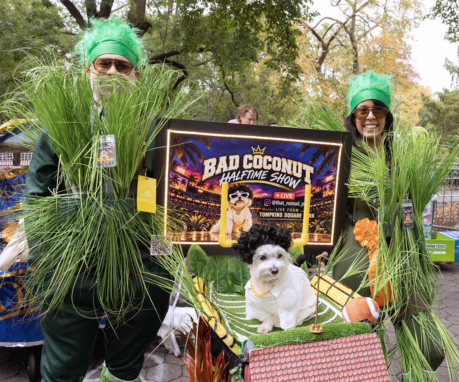 Halloween Dogs - Bad Bunny Costume